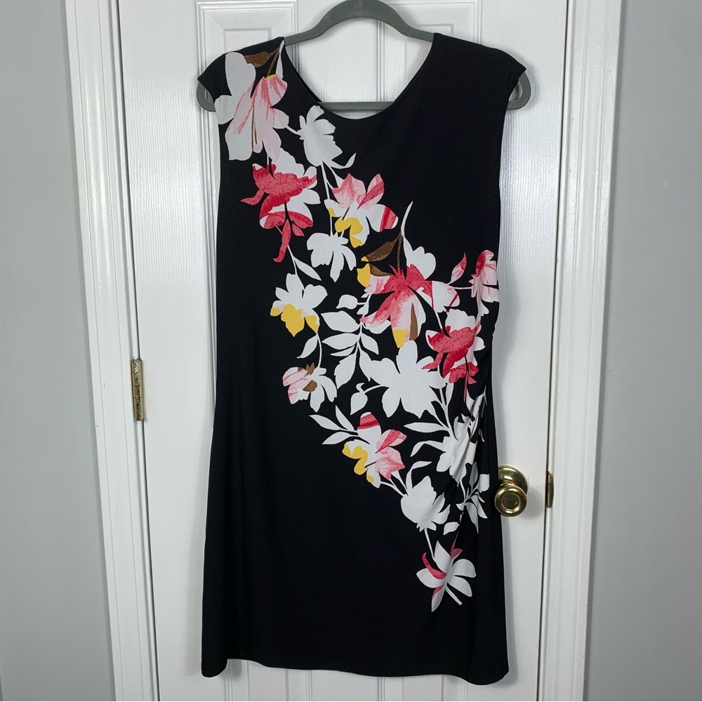Ann Taylor Floral Dress Business Night Out Size LP